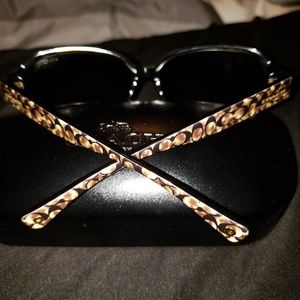 coach hc8105 amber sunglasses